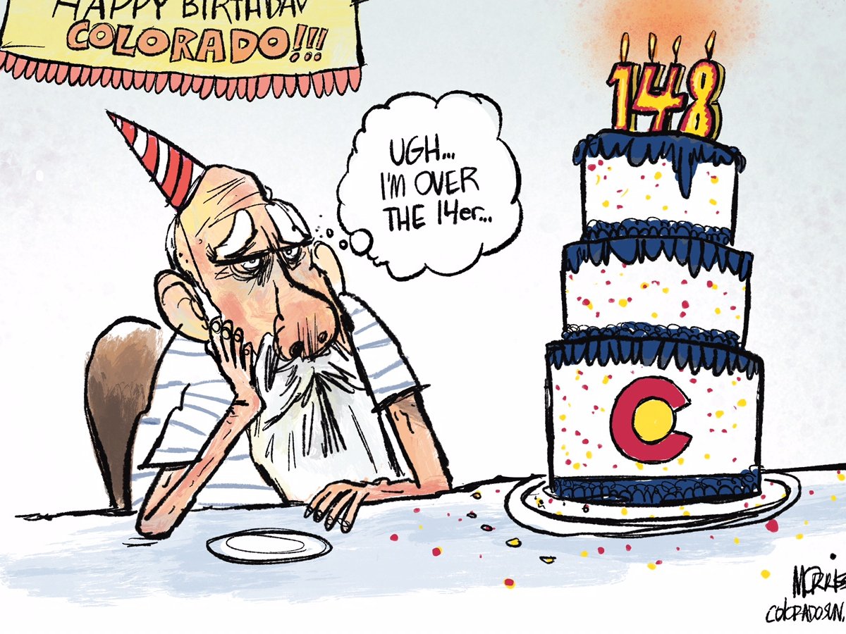 Jim Morrissey: Feeling a bit run down after Colorado’s 148th birthday?