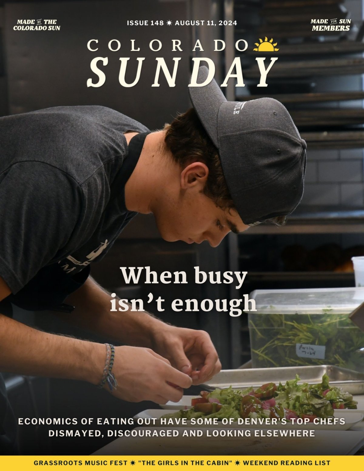 Colorado Sunday issue no. 148: "When busy isn't enough"