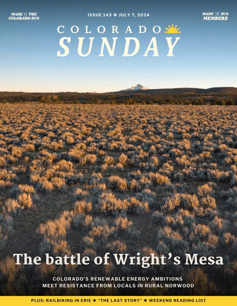 Colorado Sunday issue No. 143: "The battle of Wright's Mesa"