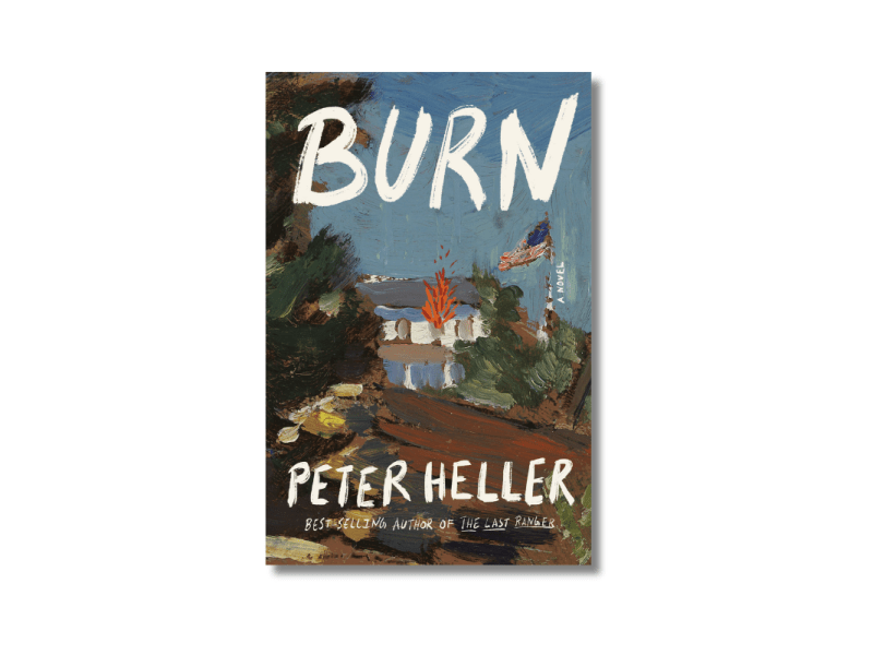 In “Burn,” a surreal landscape greets two men with the remains of seemingly  indiscriminate violence