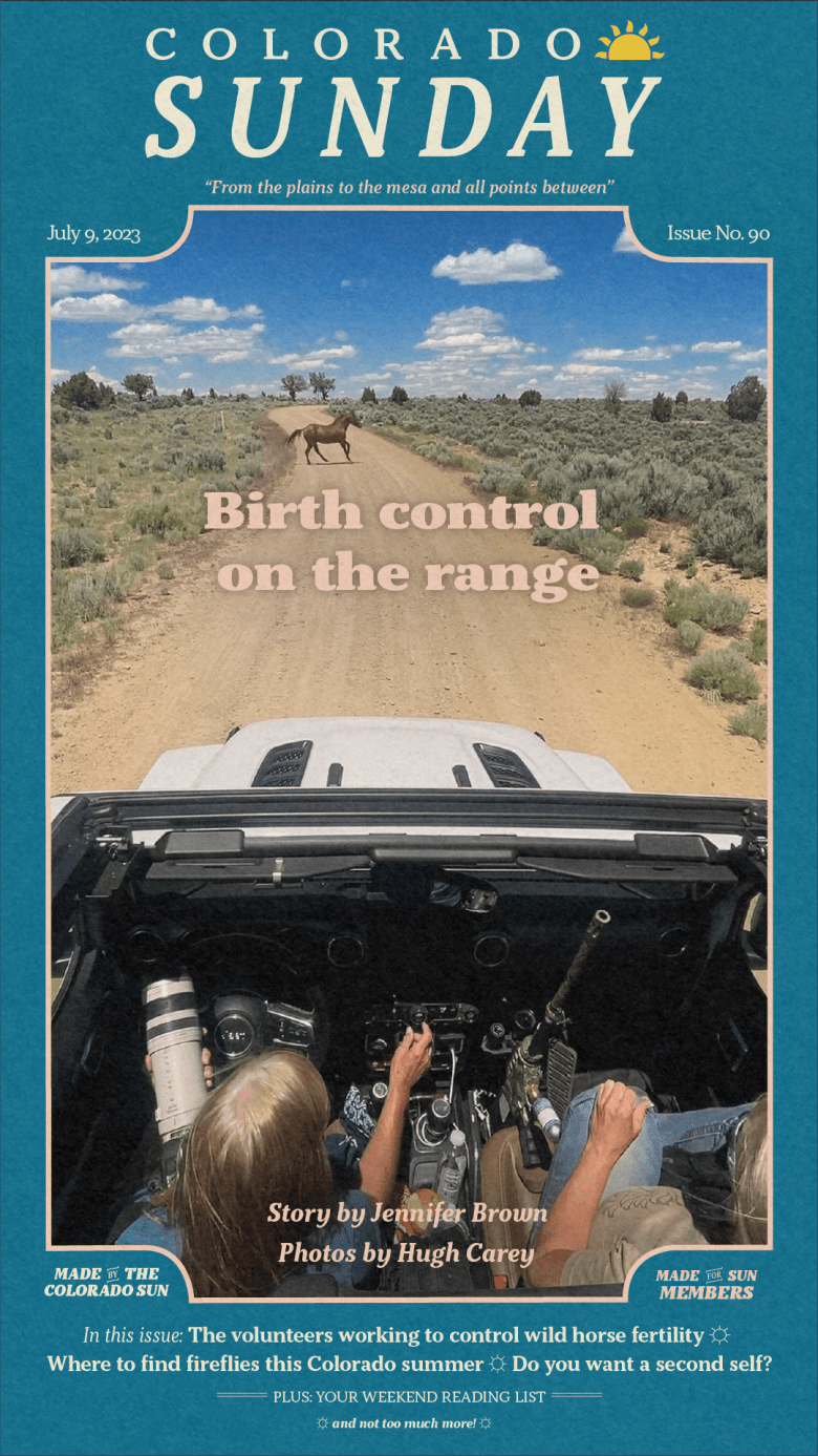 Colorado Sunday issue No. 90: "Birth control on the range"