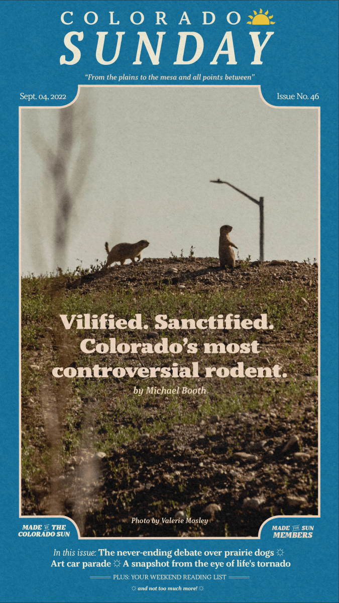 Colorado Sunday issue 46: “Vilified. Sanctified. Colorado's most controversial rodent”