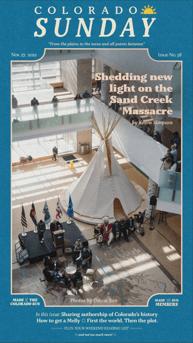 Colorado Sunday issue 58: “Shedding new light on the Sand Creek Massacre”